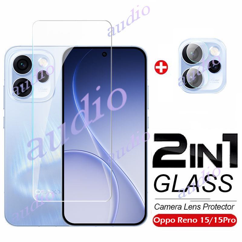 OPPO Reno15 Pro Max 5G 2in1 Kính Cường Lực Bảo Vệ Toàn Màn Hình Với Ống Kính Máy Ảnh Phim Cho Oppo Reno 15 Pro Max 15ProMax 5G Phim Bảo Vệ Màn Hình Điện Thoại Oppo Reno15Pro Max 5G