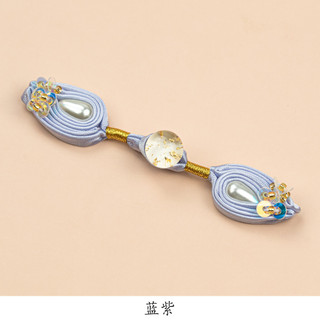 Hengmeihe - Sườn xám Hanfu dệt tay với nút tulip vàng lá mới