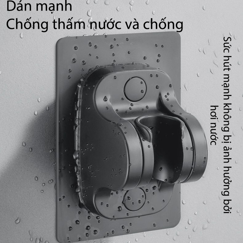 Bộ Vòi Xịt Vệ Sinh Cao Cấp - Đầu Xịt Inox 304, Dây Lò Xo 3m Chất Lượng, Kèm Giá Đỡ Dán Tường