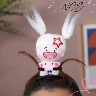 NCE Búp Bê Băng Đô Hoạt Hình, Mềm Mại - Quà Tặng Cho Cô Gái và Phụ Kiện Tóc