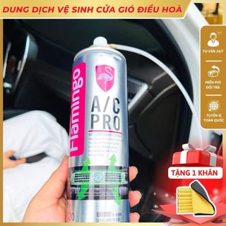 Chai vệ sinh điều hòa ô tô, xe tải dung tích 500ml có vòi xịt