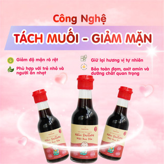 [MUA 1 TẶNG 1] Nước Tương Nấm ShiiTake Mật Hoa Dừa MAMACOOK - Hỗ Trợ Ăn Dặm Cho Bé - 60ml/Chai