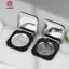Springevenstar Hộp đựng mỹ phẩm từ tính rỗng có gương Lưới tròn 60mm Tấm phấn mắt Phấn má hồng Son môi DIY Powder Hộp trang điểm Springevenstar