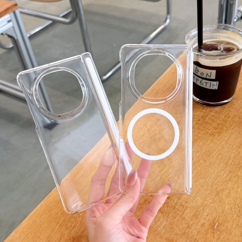 Bản Lề Kép Có Thể Gập Lại Ốp Lưng Điện Thoại Vivo X Fold 5 X Fold 3 Pro Full Bản Lề Slim Hard PC Bảo Vệ
