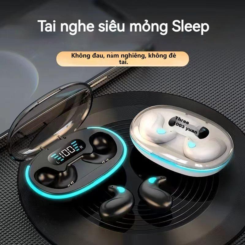 Tai nghe ngủ TWS X55, Tai nghe Bluetooth không dây, Âm thanh nổi Hi-Fi, có micrô giảm tiếng ồn chống nước