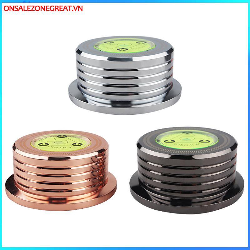 Ons 50Hz LP Bộ ổn định đĩa Kim loại Bàn xoay Trọng lượng Kẹp ghi máy nghe nhạc Phụ kiện tại