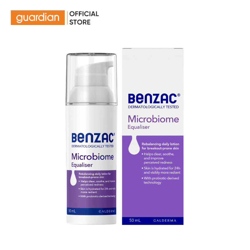 Sữa Dưỡng Ẩm Giúp Cân Bằng Hệ Vi Sinh Benzac Microbiome Equaliser 50ml | Guardian Việt Nam