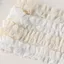 Viền ren SMILE, Ruy băng thêu thiết kế xếp li, Đồ may vá Trang trí bằng vải Cotton