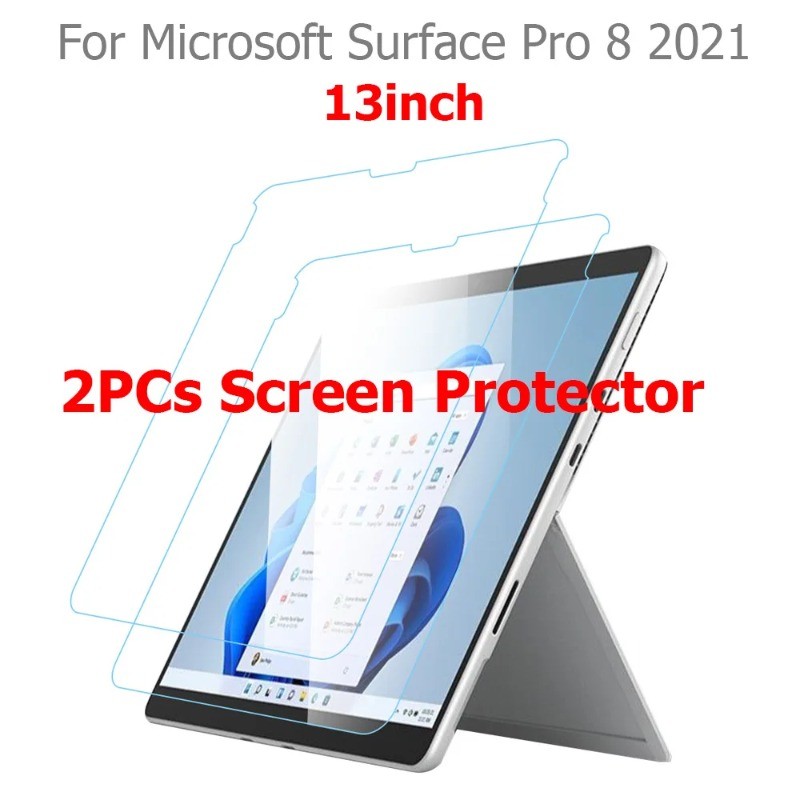 1-2 Chiếc Kính Bảo Vệ Màn Hình Cho Microsoft Surface Pro 12 2025 X 10 11 8 9 7 6 5 4 3 Máy Tính Bảng Kính Cường Lực Bảo Vệ Cho Bề Mặt GO3 GO4 GO GO2 7 7 + 3 4 2 10.8 HD Trong Suốt Phim điện ảnh