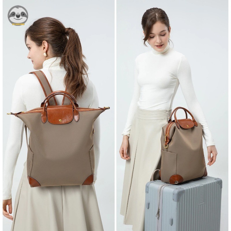Loại bìa có ba lô bỏ túi bên / Ba lô chống nước chống mài mòn / Ba lô máy tính 47cm / Ba lô Nylon dung tích lớn nhẹ