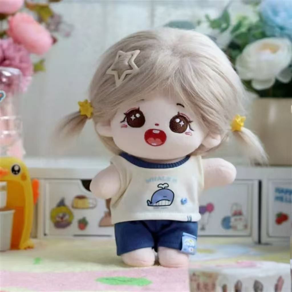 10cm20cm Quần Áo Búp Bê Cotton Nhật Bản Dễ Thương Mềm Mại Dễ Thương Bộ Quần Áo Cho Bé Không Thuộc Tính Búp Bê Quần Áo Thay Thế Gói