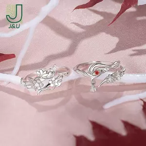 <![J & U-T] Nhẫn đôi thiên quan từ bộ anime, phước lành heaven official, phù hợp unisex, dễ dàng điều chỉnh - món quà ý nghĩa