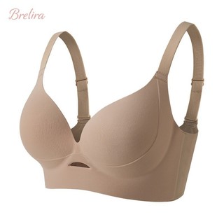 『 Brelira 』 Áo ngực giảm thiểu chống chảy xệ không dây mỏng thoáng khí liền mạch Đồ lót nữ Push Up Bralette Plus Size ❈ ❈ ❈ ❈ ❈ ❈ ❈