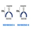 YOI 2 Cái Kìm đầu mịn bằng thép Carbon 3 inch thu nhỏ hoàn hảo để làm thủ công chi tiết và xử lý thành phần nhỏ