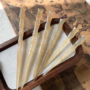 WHX-Hairpin Tre vuốt kẹp tóc cuộn dây, phụ kiện tóc và mũ đội đầu Hanfu bền đẹp