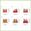 Năm Ngựa 2026 Trang Trí 2D Acrylic 6 Miếng Trang Trí Lễ Hội Ví Năm Mới Quyến Rũ Cho Cửa Trước Văn Phòng gelhvn
