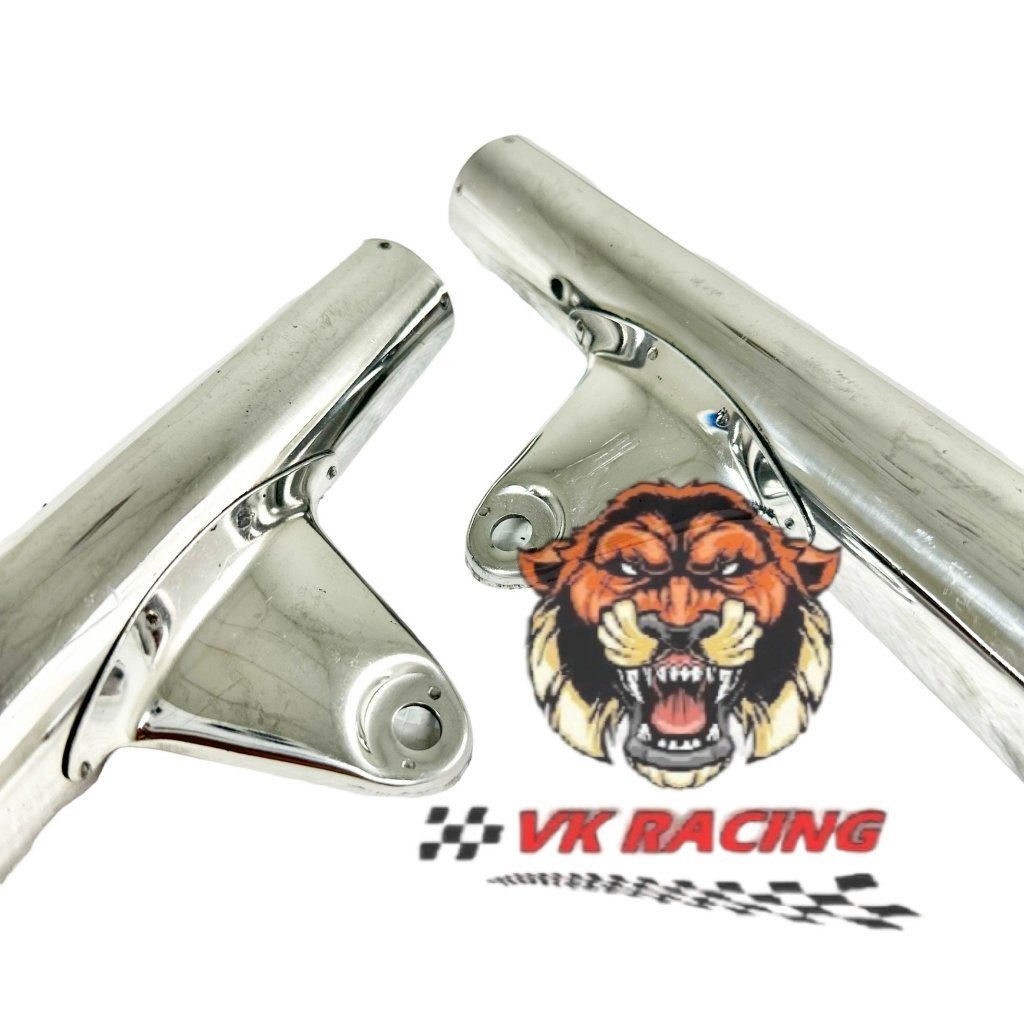 Tai thỏ phuộc trước inox xe 67