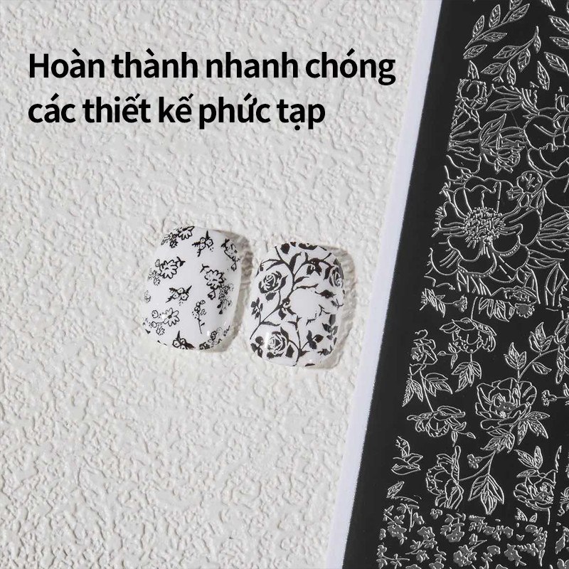 Khuôn Thép Dập Móng Chất Lượng Cao – Họa Tiết Hoa Cao Cấp, Khuôn In Ren, Bộ Sưu Tập Chủ Đề “Khu Vườn Bí Mật”