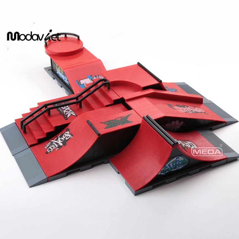 Bộ ván trượt đầu ngón tay mini dành cho trẻ em - Đồ chơi thể thao sáng tạo