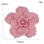 PYCOU Miếng Dán Hoa Kim Cương Giả, Vải Thổ Cẩm Hoa Camellia Ba Chiều Lấp Lánh, Đồ May Thủ Công DIY Sang Trọng Trang Trí Hoa Hồng Thổ Cẩm Vải Trang Trí Đầm
