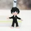 Persona 5 Ren Amamiya Joker Mini Sang Trọng Búp Bê Với Bộ Xương - 5cm Dễ Thương Trừu Tượng Hoạt Hình Móc Khóa Túi Điện Thoại Quyến Rũ Sưu Tập Quà Tặng