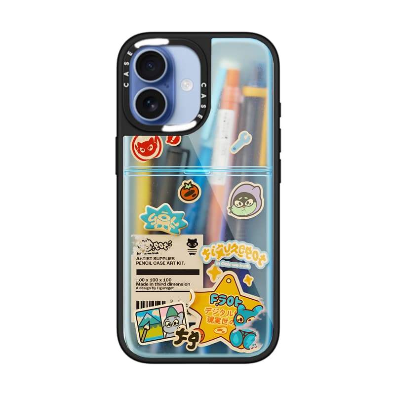 CASECASE X Monster Dán Ốp Lưng Chống Trầy Xước Từ Hút Kính Dành Cho IPhone 17 Air 16 15 14 Pro Max Plus Ốp Lưng Cứng Có Hộp Khắc logo