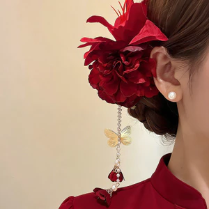 Kẹp Tóc Hoa Tóc Cho Nữ - Phong Cách Dịu Dàng, Thích Hợp Đi Biển