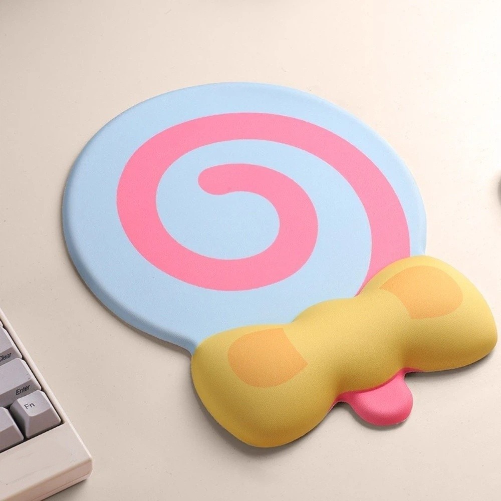 Tấm lót chuột cổ tay bằng silicon STABFOAM, Thảm để bàn chống trượt Giá đỡ bàn phím kích thước lớn, Thiết kế kẹo mút Miếng đệm bàn phím tiện dụng để sử dụng văn phòng