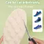Đế Cotton thoáng khí 4D - dành cho nam nữ - Miếng đệm giày chạy bộ ngoài trời - Đệm chèn giày - Hấp thụ mồ hôi, chống mùi, chống trượt [Giao hàng miễn phí]