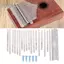 Toyuvn 17 Note Kalimba Ngón Tay Cái Đàn Piano Thép Không Gỉ Bộ Phím Nhạc Cụ Tự Làm Linh Kiện Thay Thế