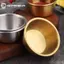 Bát nhúng nước sốt 304 Thép không gỉ Cốc nhúng nước sốt tròn Đĩa 50 / 60ml Mini Gia vị có thể tái sử dụng Cốc nhúng n
