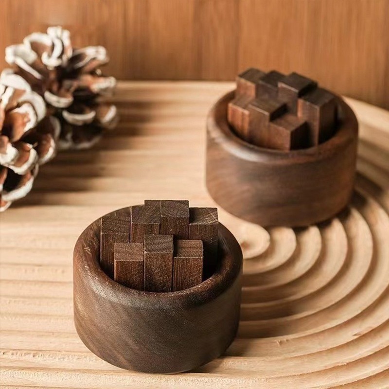 Khuếch tán tinh dầu bằng gỗ cho giấc ngủ ngon Bền lâu trôi،Không cháy،Có thể tái sử dụng nhiều lần،Gỗ óc chó đen