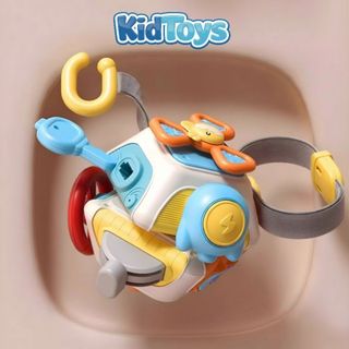 Khối bận rộn Montessori 10 mặt KidToys – đồ chơi cầm tay rèn luyện kỹ năng cho bé