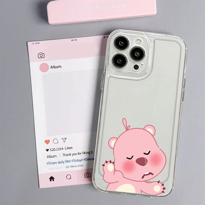 Mẫu ốp điện thoại trong suốt (loopy), ốp điện thoại iPhone IP 7/8/X/XS/11/12/13/14/15/16/17/Plus/Pro/Max/Air