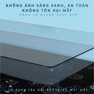 Bảng vẽ LCD 16 inch – Tự xóa, đa sắc cầu vồng – Kèm bút, khóa màn hình – Màn hình rộng, viết xóa nhanh – Dễ sử dụng