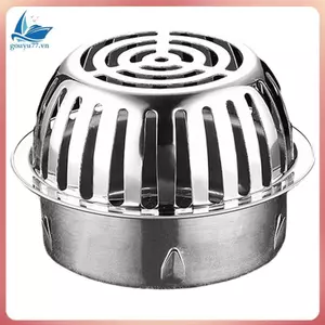 Vỏ thoát nước sàn trên nóc bằng thép không gỉ 304 Mái ban công Bộ lọc thoát nước máng xối Vỏ lưới chống tắc, C