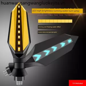 Xe Máy Biến Tín Hiệu LED Sửa Đổi Chạy Nước Khỉ Nhỏ Chân Trời Bật Tín Hiệu Off-Road 12v Đèn Báo Đa Năng