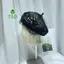 Mũ nồi ren nữ sang trọng mới Denim Lady Flat Cap Lưới Mũ dạo phố thời trang Mũ thường ngày dành cho nữ [mới]