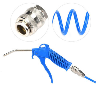 Súng thổi bụi khí nén cao cấp kèm cuộn dây hơi lò xo 6m, bền bỉ tiện dụng cho sửa chữa và công nghiệp