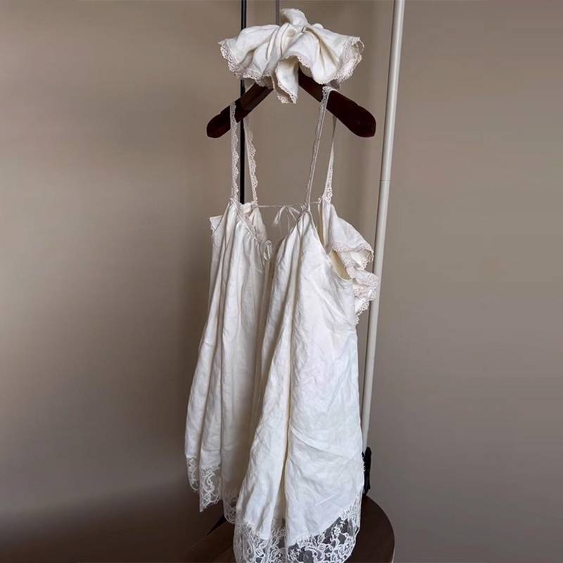 ZK Đầm Babydoll Ren Thoải Mại Cho Phong Cách Đi Biển và Homewear