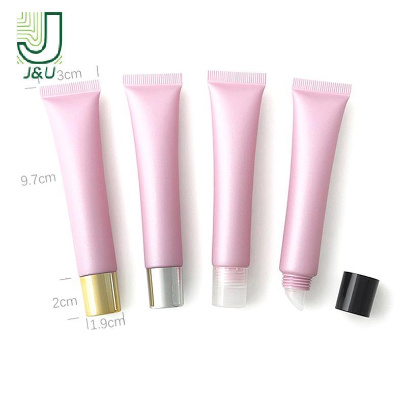 J & U 20ml Ống Mềm Chai Chân Không Son Bóng Hộp Đựng Du Lịch Trang Điểm Rỗng Kem Mắt Có Thể Đổ Lại Bóp Ống Mới