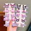 sẵn Vỉ 10 kẹp tóc mỏ vịt - Set kẹp tóc mái Sanrio siêu xinh,kẹp tóc Kuromi Cinnnamoroll đáng yêu cho bé gái tuyển sỉ