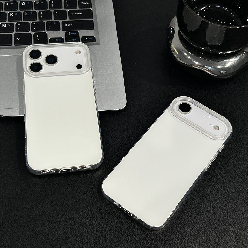 IMD hai lớp vỏ lỗ lớn áp dụng cho iPhone17pro/16/15/14 lỗ lớn hai lớp bề mặt sáng 12pm vỏ điện thoại