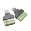 Yoo Hàn Cần RJ45 Nam Sang 8Pin Thiết Bị Đầu Cuối Được Bảo Vệ Để Giảm Lắp Đặt Ethernet Cho Nhiều Loại