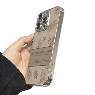 Toàn Màn Hình Camellia Thích Hợp Cho 17promax Độc Đáo 16 Phong Cách Mới 15 Ốp Lưng Điện Thoại iPhone13 Gương Sáng Tạo