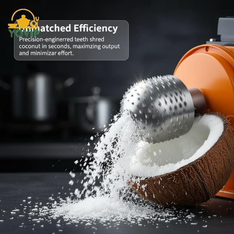 YOVIP Hạng Nặng Thay Thế de Cho Điện Dừa Máy Xay Điện Thép Không Gỉ Bền Cho Gia Đình Nhu Cầu Nấu Ăn VN