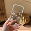 IPhone 17 Pro max Love Pink họa tiết kim cương nhúng trong keo materia Vỏ điện thoại