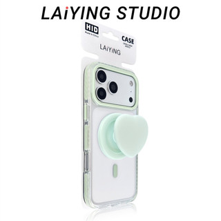 Ốp điện thoại di động khung chống va chạm cao cấp love silicone từ tính cho iPhone17 16 15 14 13 Pro Max bảo vệ camera chống sốc chống rơi mặt sau mềm