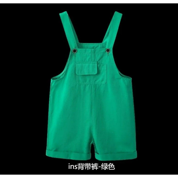 Yếm jean bé gái Bộ đồ màu mùa hè cho bé trai/bé gái: 3-10 tuổi