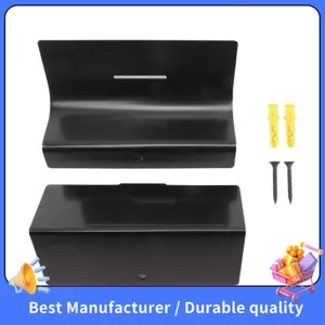 Móc treo thang hạng nặng-Túi treo tường để lưu trữ thang-Túi treo xe cút kít cho nhà để xe Wall-1 Gói Dễ sử dụng